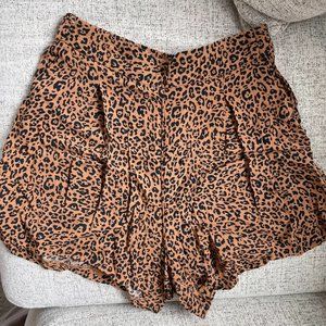 H&M Animal Print Shorts